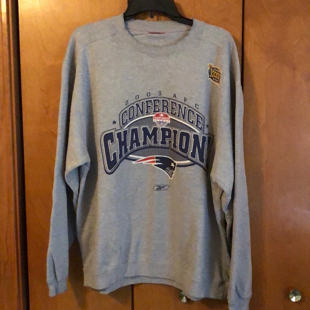 2003 AFC Conference Champs Patriots  Sweatshirt
